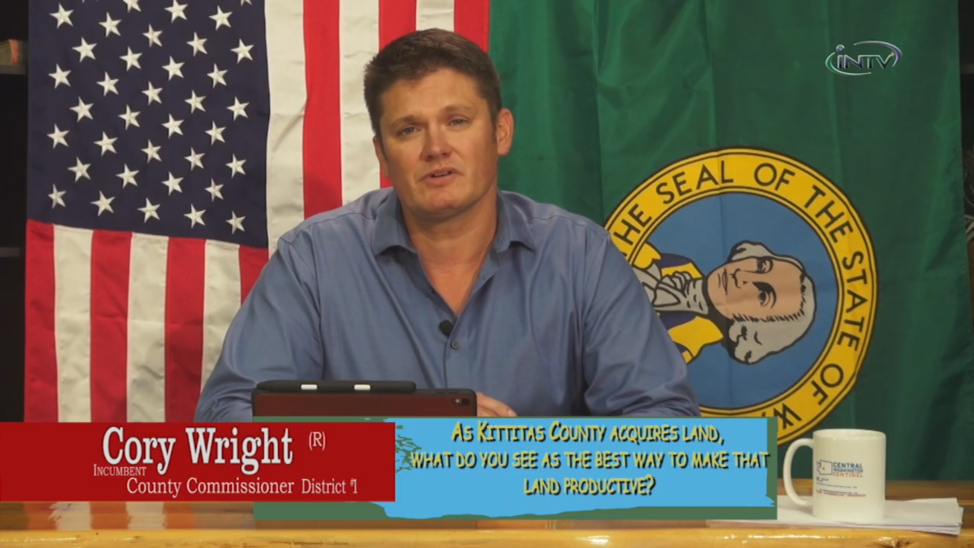 Thumbnail image for Candidate forum incumbent Cory Wright_INTV