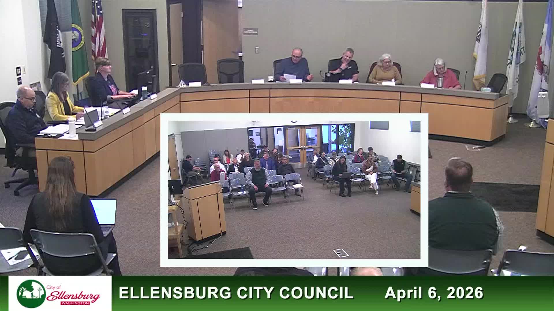 Thumbnail image for Ellensburg City Council   April 6, 2026
