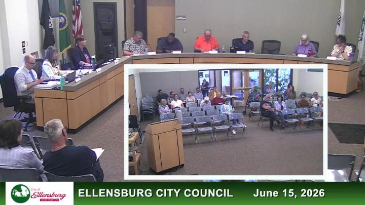Thumbnail image for Ellensburg City Council   June 15, 2026