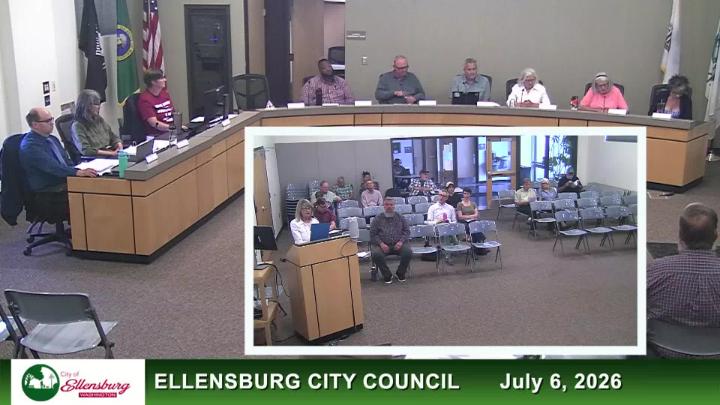 Thumbnail image for Ellensburg City Council   July 6, 2026